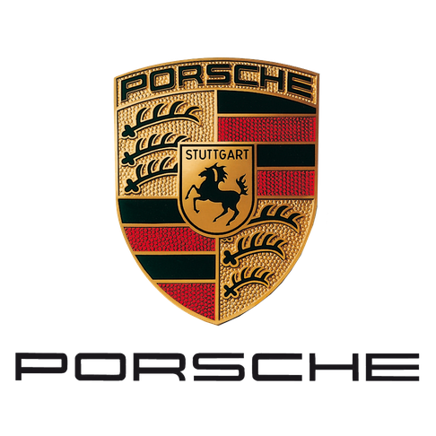 Porsche Logo Png Isolated Hd (black)