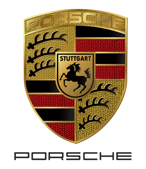 Porsche Logo Png Transparent (black)