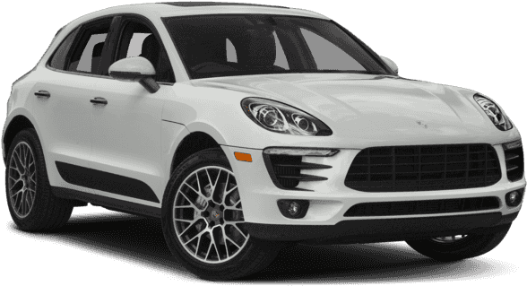 Porsche Macan Png Isolated Image (black)