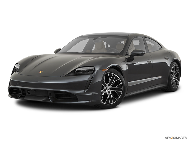 Porsche Taycan 2020 Png Pic (indigo, black)