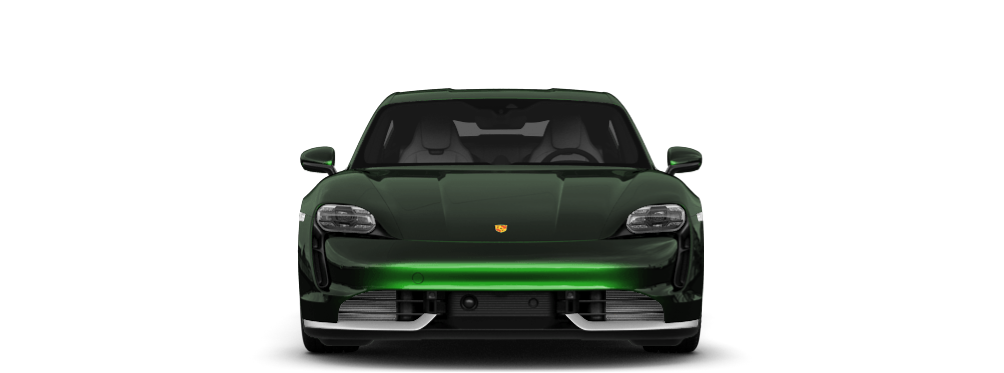 Porsche Taycan Png Isolated File (green, black)