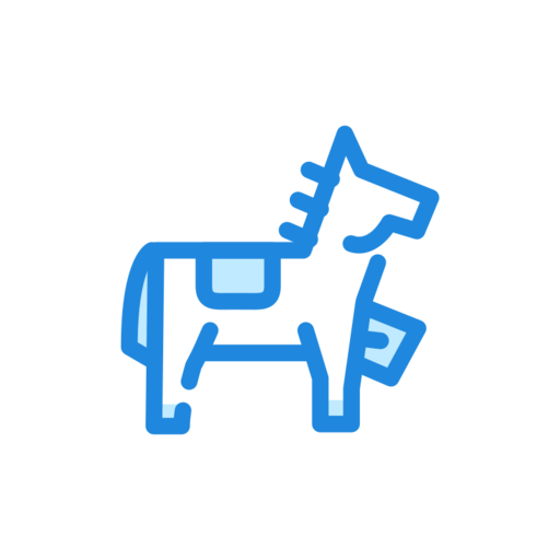 Horse Riding Free Png Icon Download (black, teal)