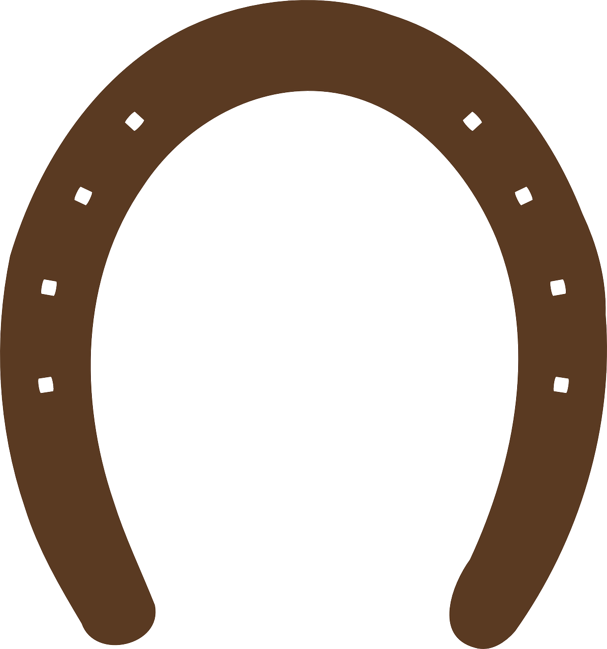 Horseshoe Download Png Isolated Image (white, maroon)