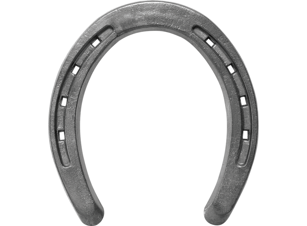 Horseshoe Transparent Isolated Images Png (gray, black)