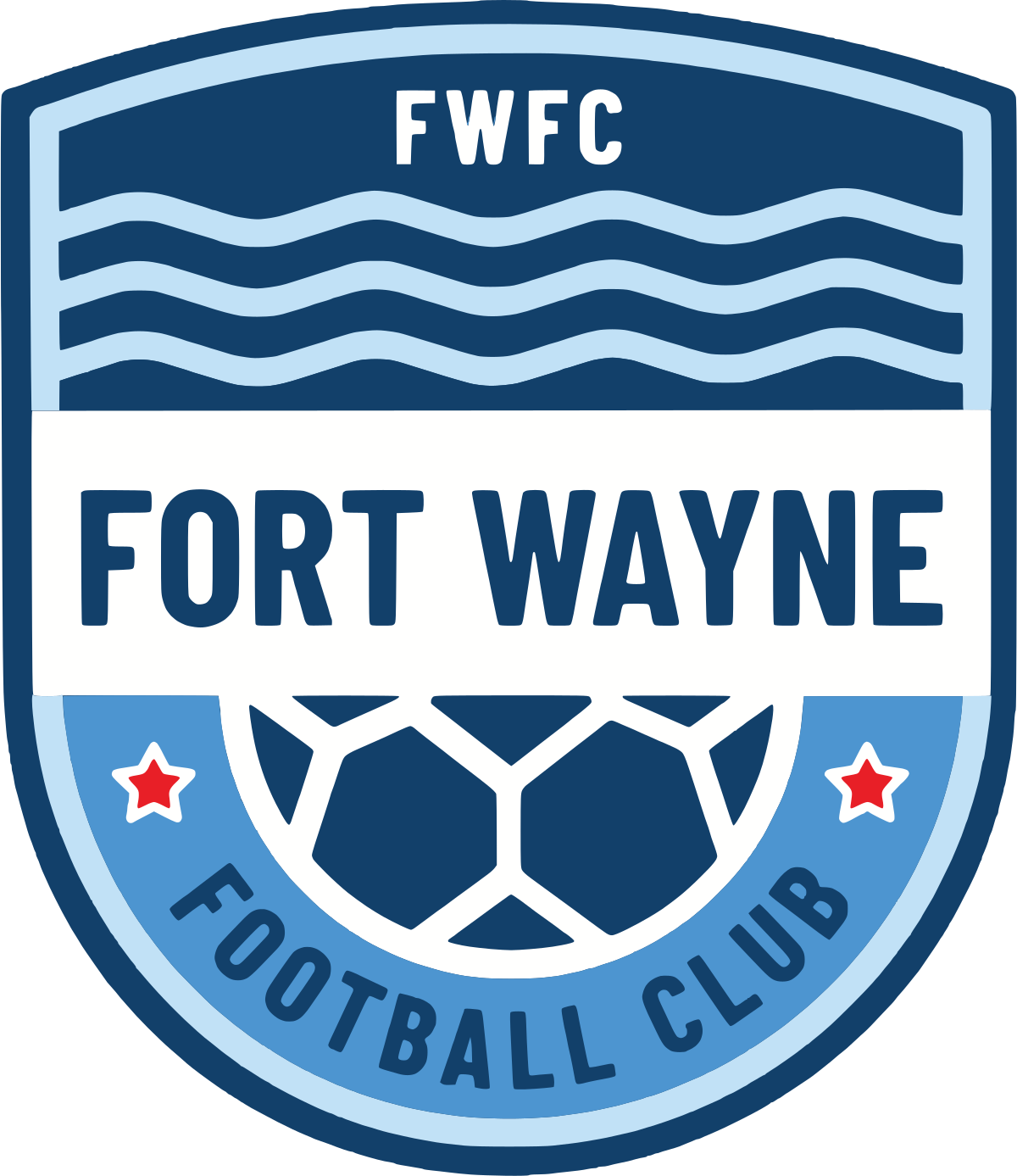 Fort Wayne Fc Png (navy, white, gray, lavender, black)