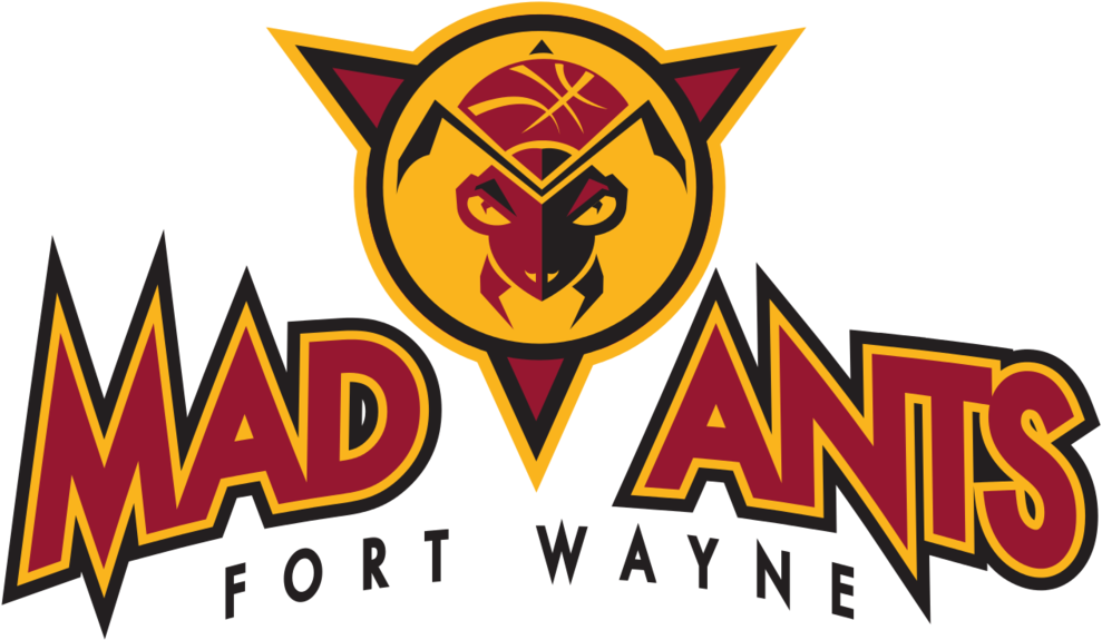 Fort Wayne Mad Ants Png Hd (black, maroon, orange)