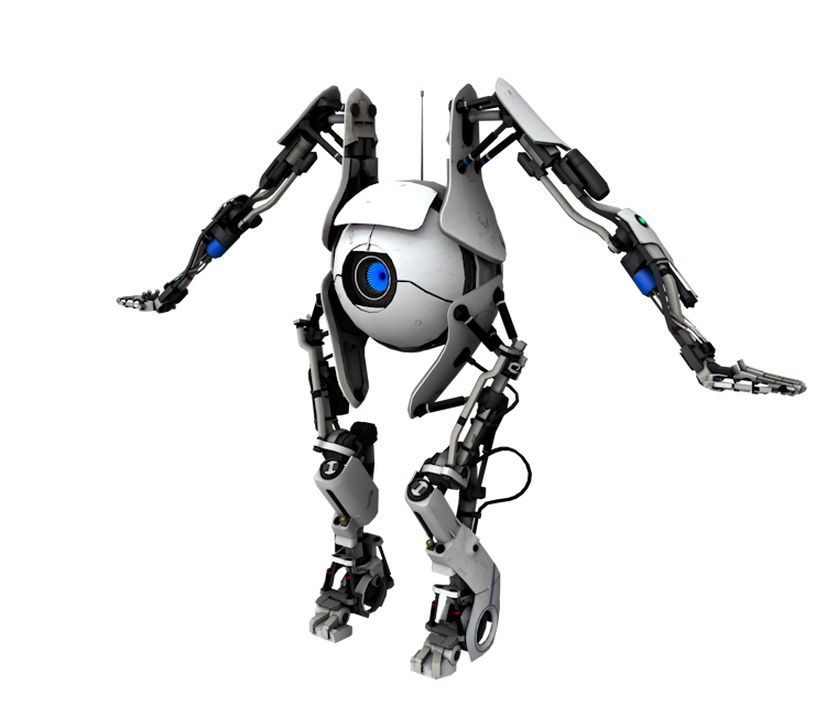 Portal 2 Download Png Image (black, white)