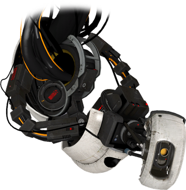 Portal 2 Png Image (black)