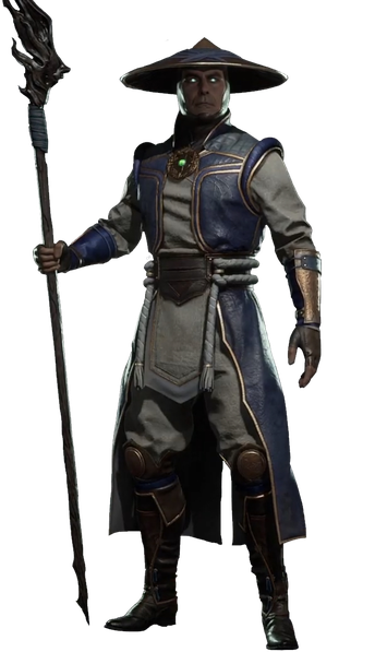 Mortal Kombat Raiden Png Transparent Image (black)