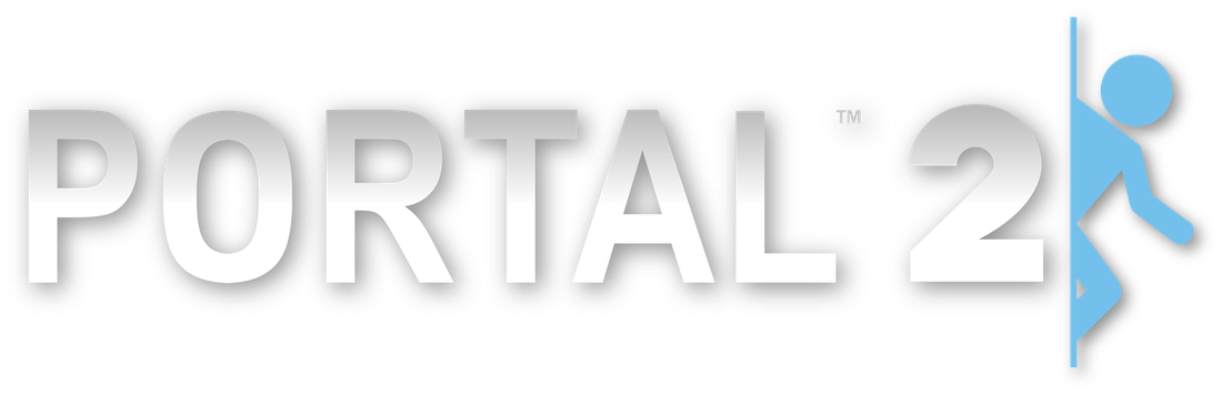 Portal Logo Png Hd (gray, black, white)