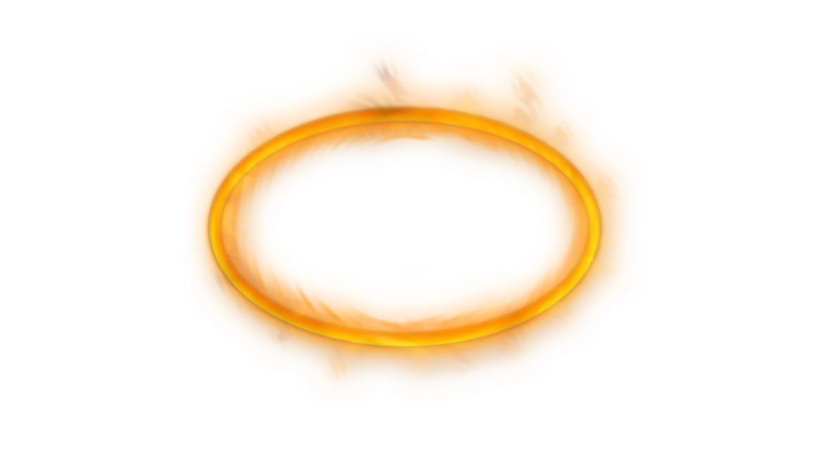 Portal Png Transparent Image (orange, black)