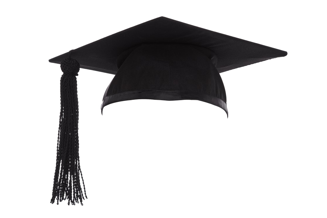 Mortarboard Transparent Png (black, white)