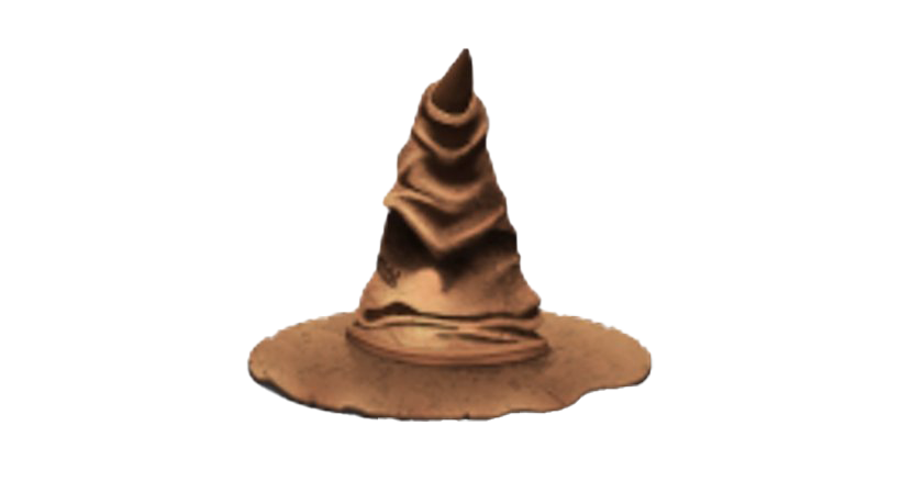 Sorting Hat Png Clipart (gray, chocolate, white, olive)