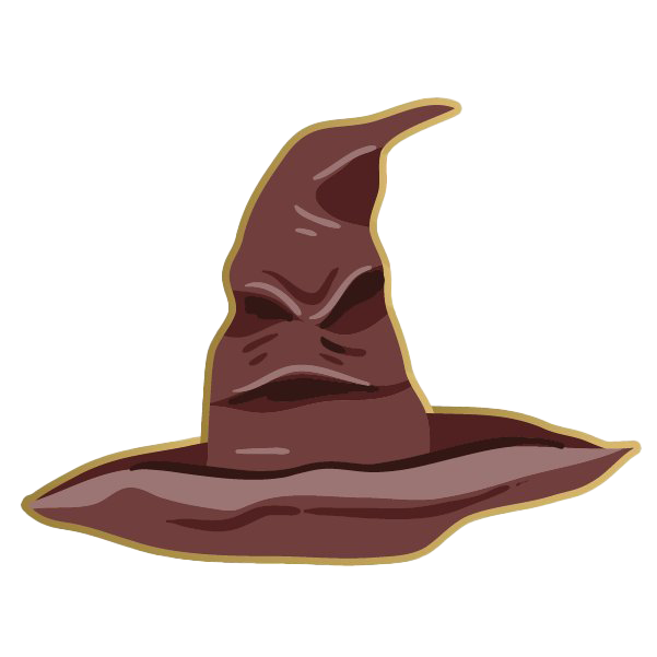 Sorting Hat Png Free Download (maroon, white, gray)