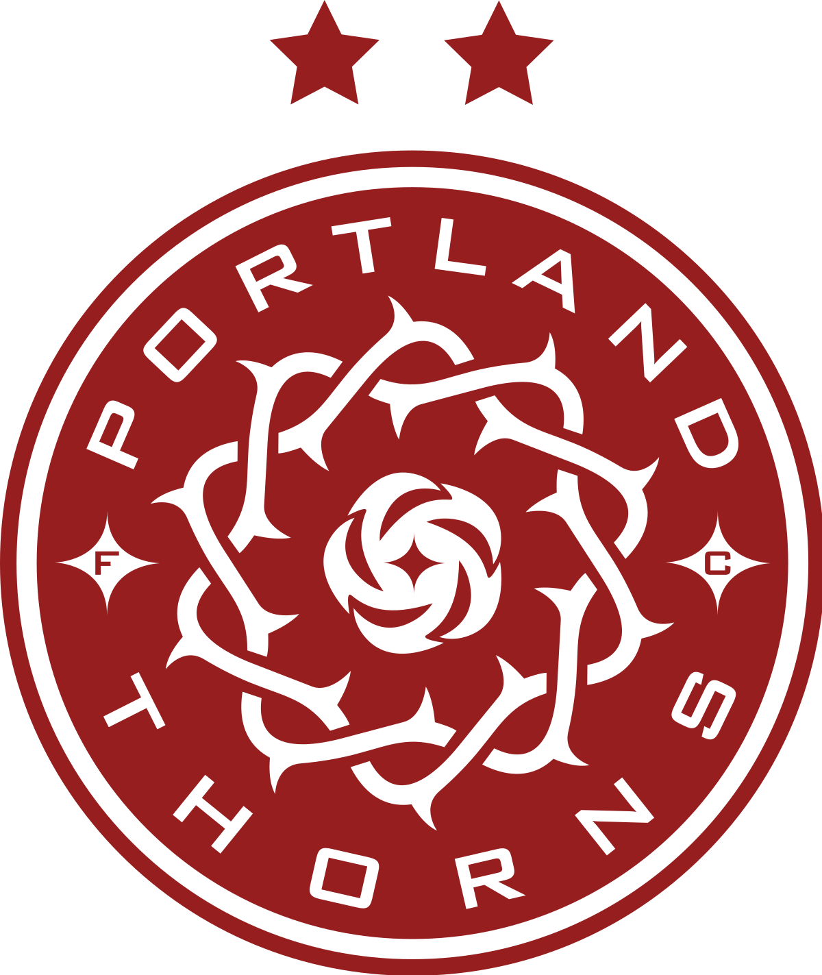 Portland Thorns Fc Png (white, black, maroon)