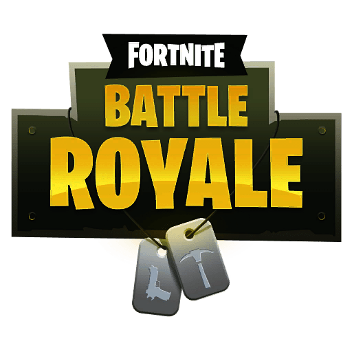 Fortnite Battle Royal Png File (black, gray, orange)