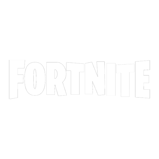 Fortnite Battle Royale Logo Png Isolated Pic (gray, white)