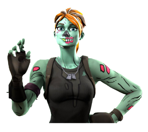 Fortnite Ghoul Trooper Png File (black)