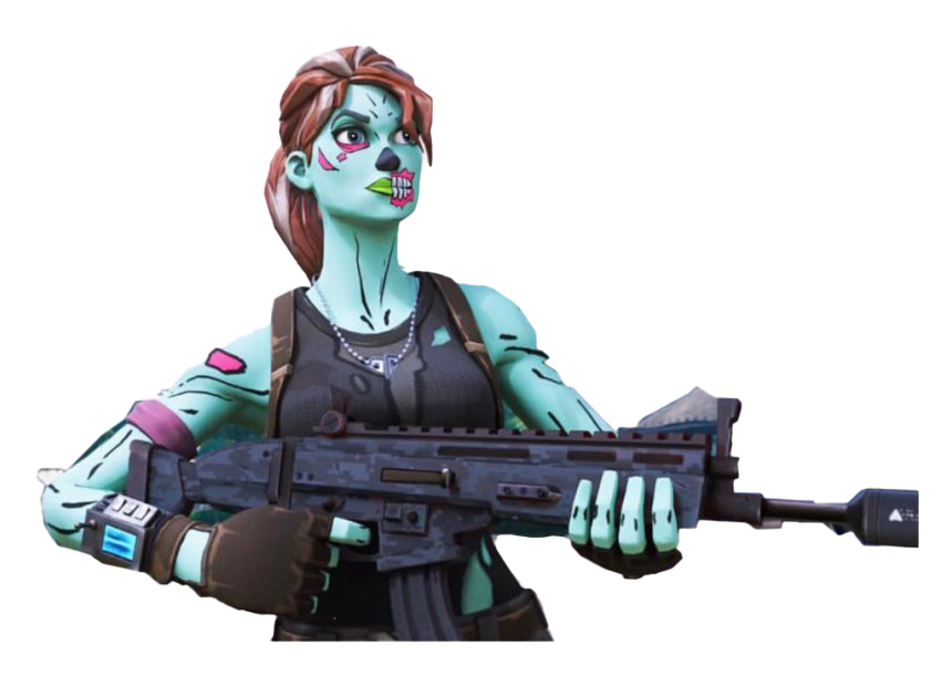 Fortnite Ghoul Trooper Png Image (indigo, black, gray, white)