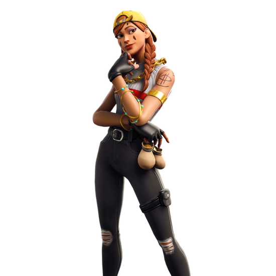 Fortnite Girls Png Photos (black)