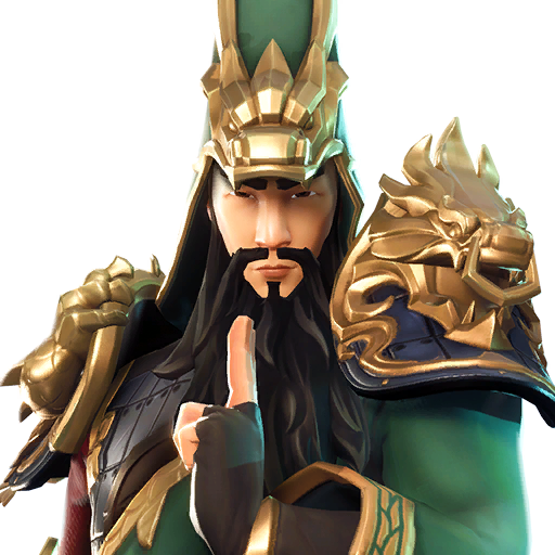 Fortnite Guan Yu Png (beige, silver, white)