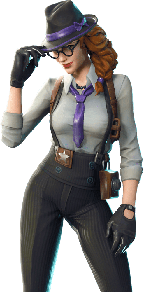 Fortnite Gumshoe Png (black)