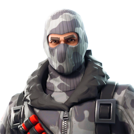 Fortnite Havoc Png (white, silver, lavender)