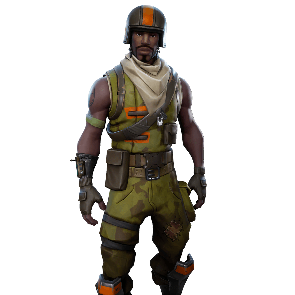 Fortnite Highrise Assault Trooper Png File (gray)