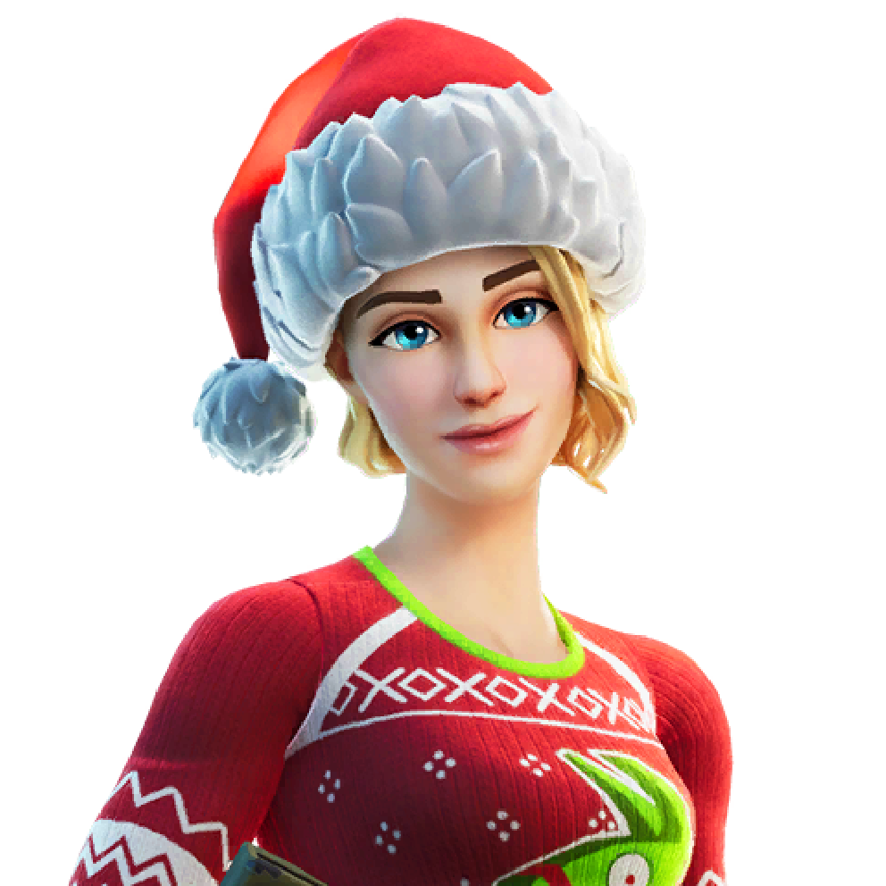 Fortnite Holly Jammer Png Hd (black, maroon, lavender)