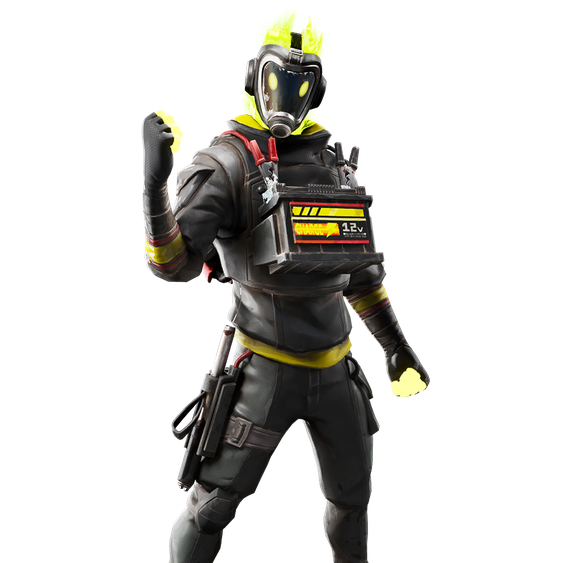 Fortnite Hotwire Png (black)