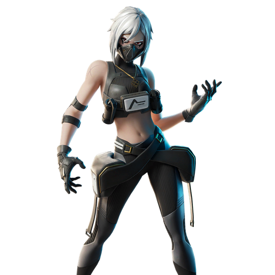 Fortnite Hush Png Hd (black)