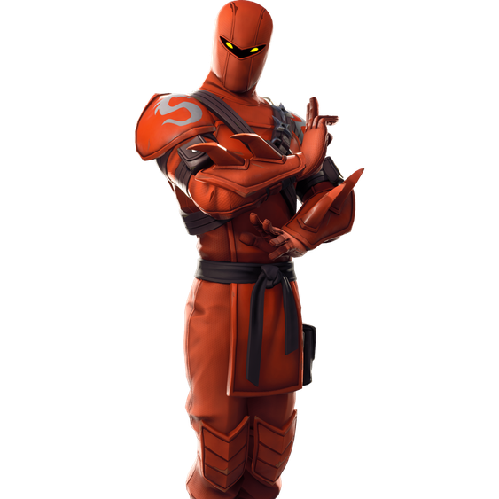 Fortnite Hybrid Png Pic (black, maroon)