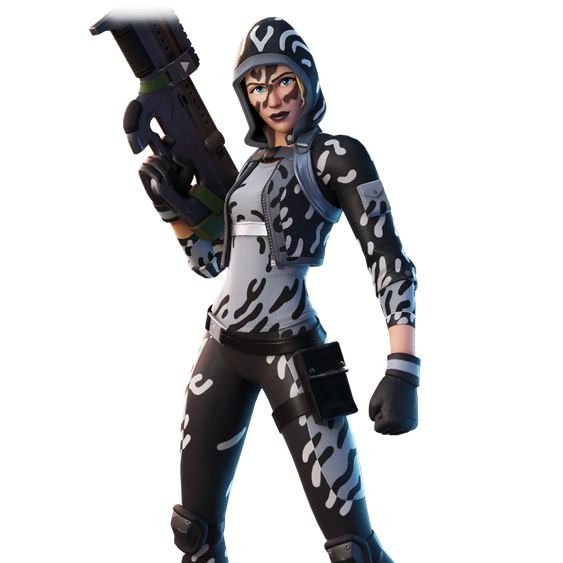 Fortnite Ice Intercept Png (black)