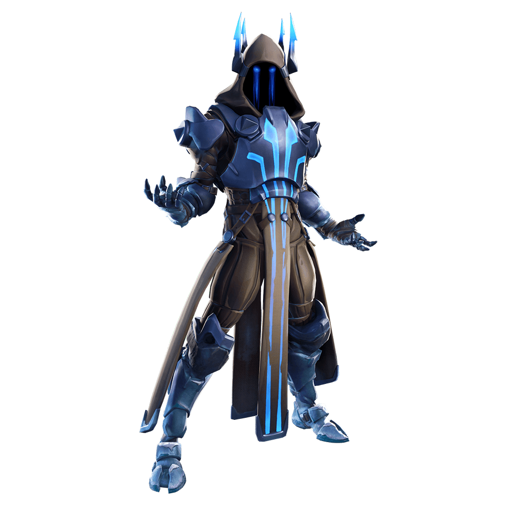 Fortnite Ice Stalker Png Hd (gray)