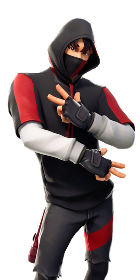 Fortnite Ikonik Png Pic (black, beige)