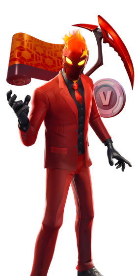 Fortnite Inferno Fortnite Png Hd (black, maroon)