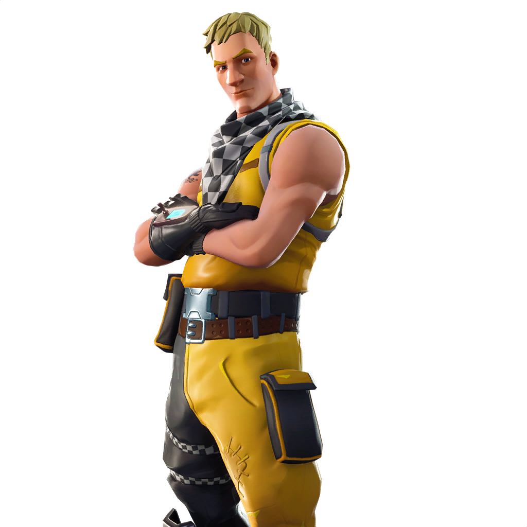 Fortnite Jonesy The First Png Image (black)