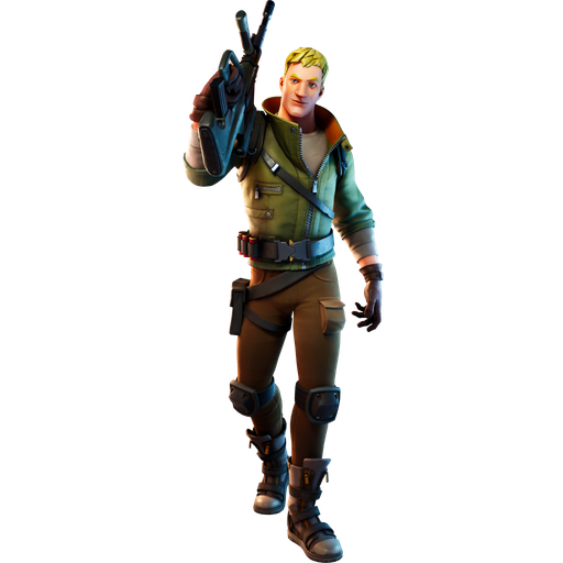 Fortnite Jonesy The First Png Pic (black)