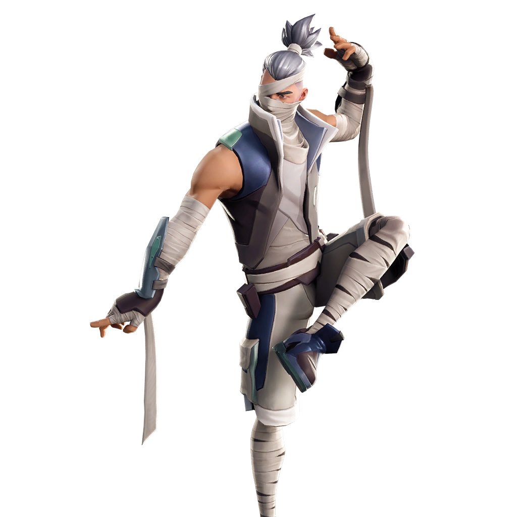 Fortnite Kenji Png Hd (black, gray)