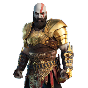 Fortnite Kratos Png Pic (black)