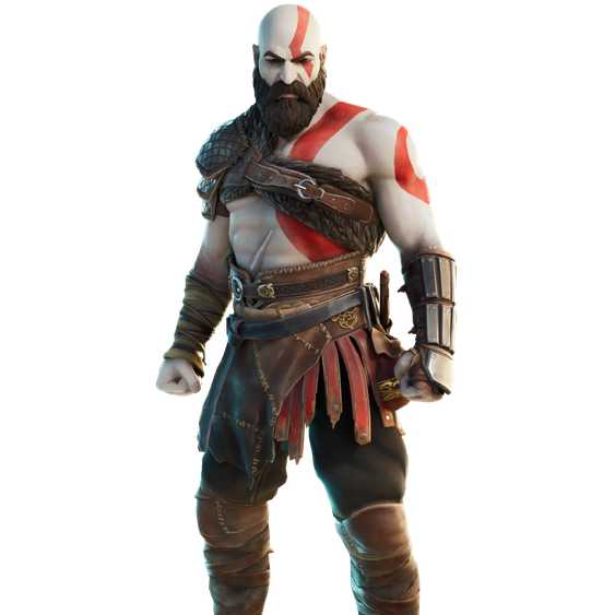 Fortnite Kratos Png (black)