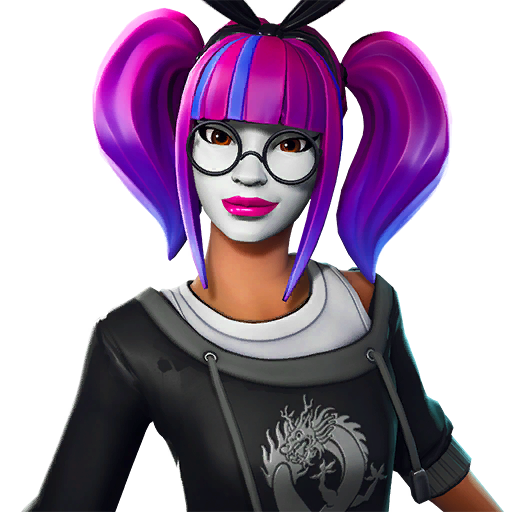 Fortnite Lace Png Pic (black, silver, lavender, white)