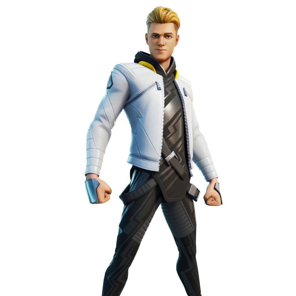 Fortnite Lachlan Png Hd (black, silver)