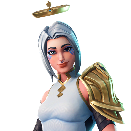 Fortnite Laguna Png (white, gray, silver, lavender)