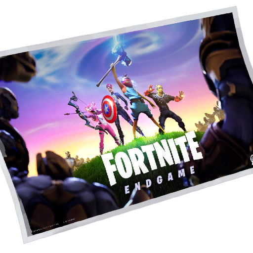 Fortnite Loading Screen Png Transparent (black, white)