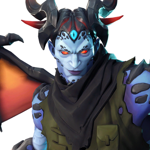 Fortnite Malice Png (teal, indigo, gray, black, silver)