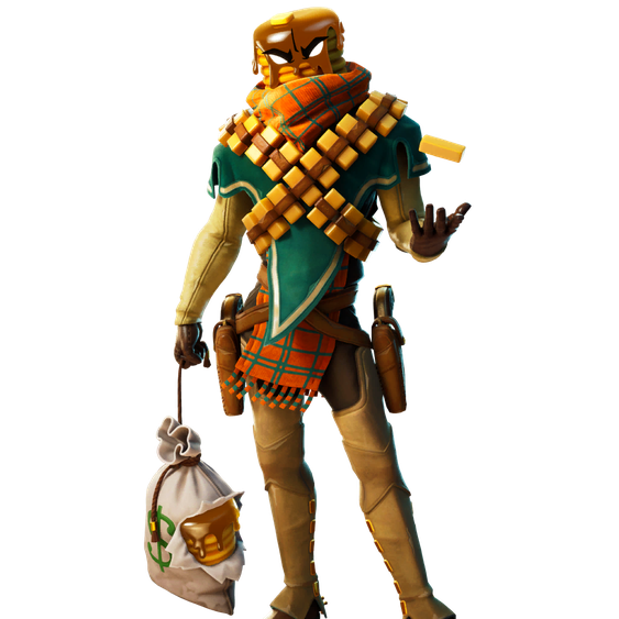 Fortnite Mancake Png File (black, maroon, olive)