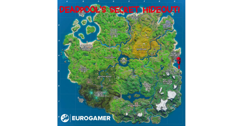 Fortnite Map Png File (teal, black)