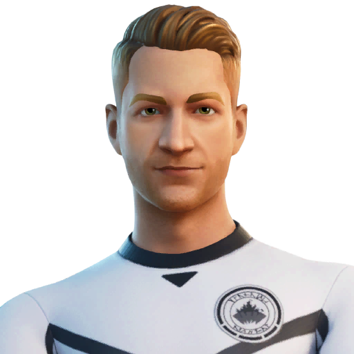 Fortnite Marco Reus Png (black, silver, lavender)