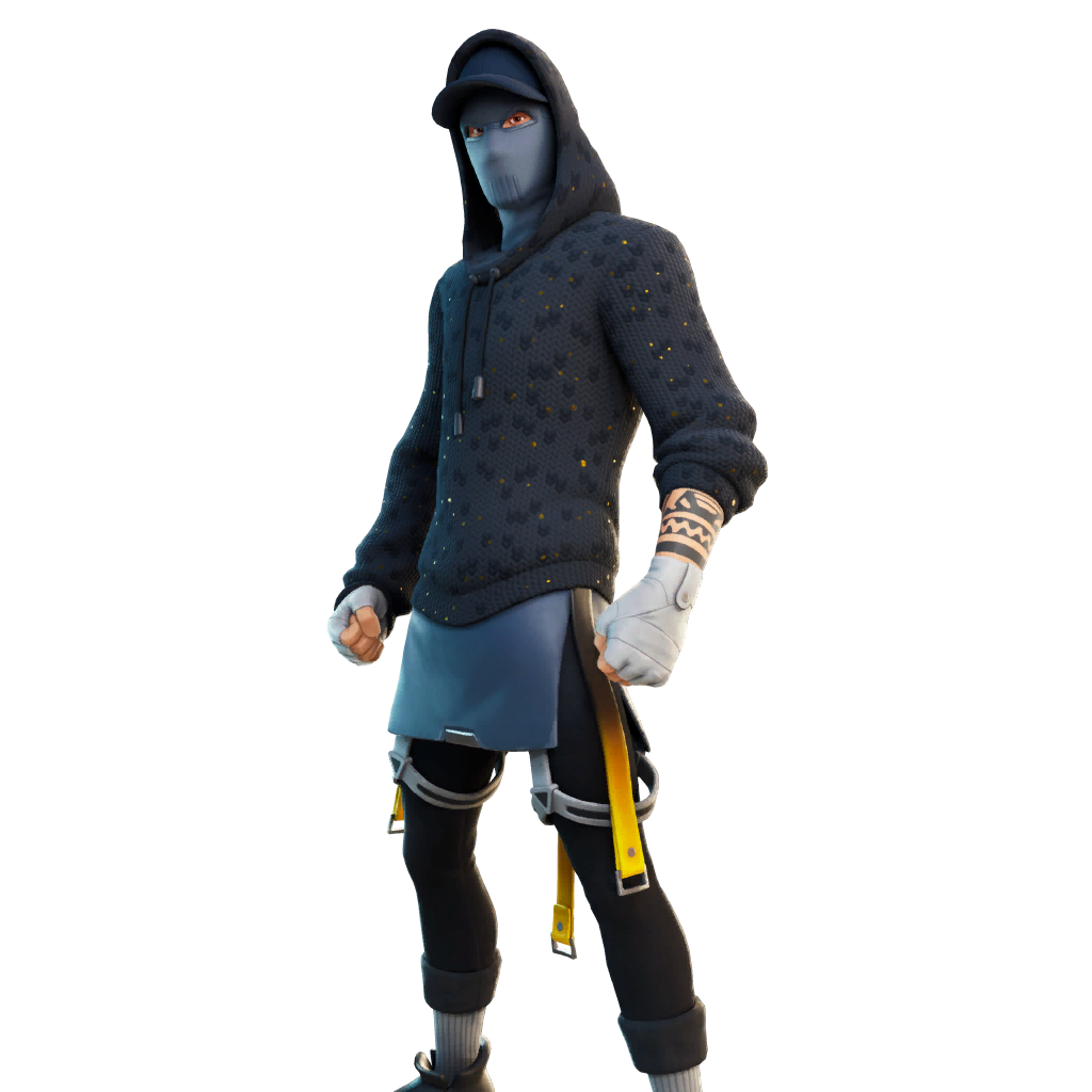 Fortnite Marius Png Hd (black)